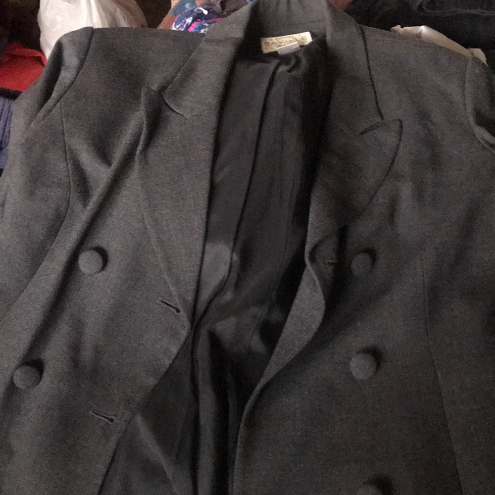 Charcoal Gray Saville Suit